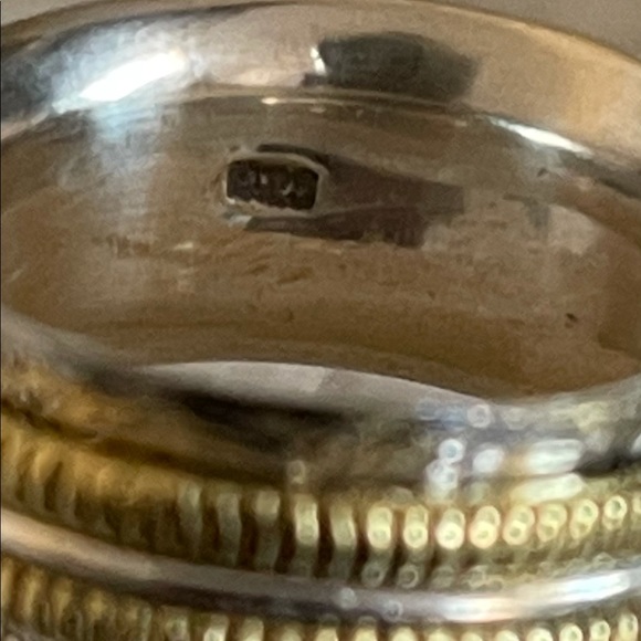 🌟⭐️🌟 Meditation Spinner Sterling Silver Ring - Picture 5 of 9